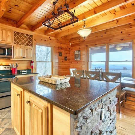 Hawk'S View Log Cabin Lake Lure Exterior foto
