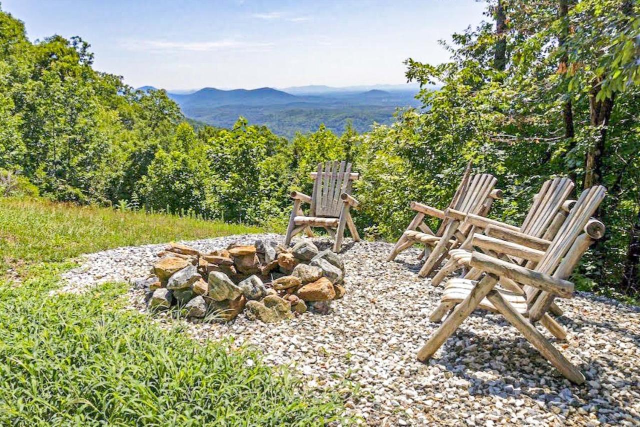 Hawk'S View Log Cabin Lake Lure Exterior foto
