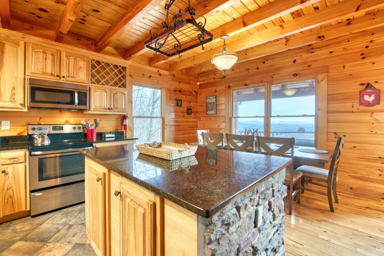 Hawk'S View Log Cabin Lake Lure Exterior foto