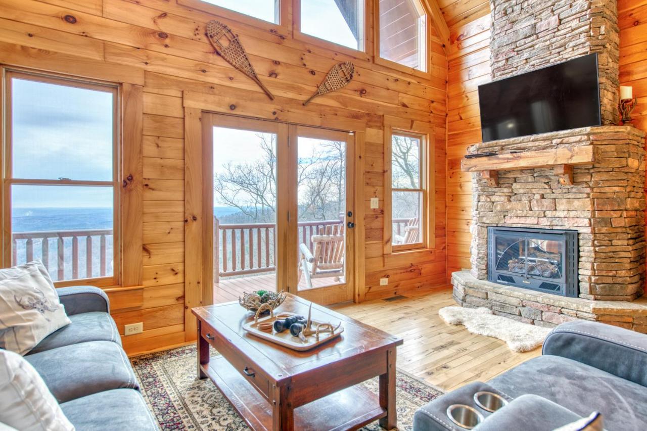 Hawk'S View Log Cabin Lake Lure Exterior foto