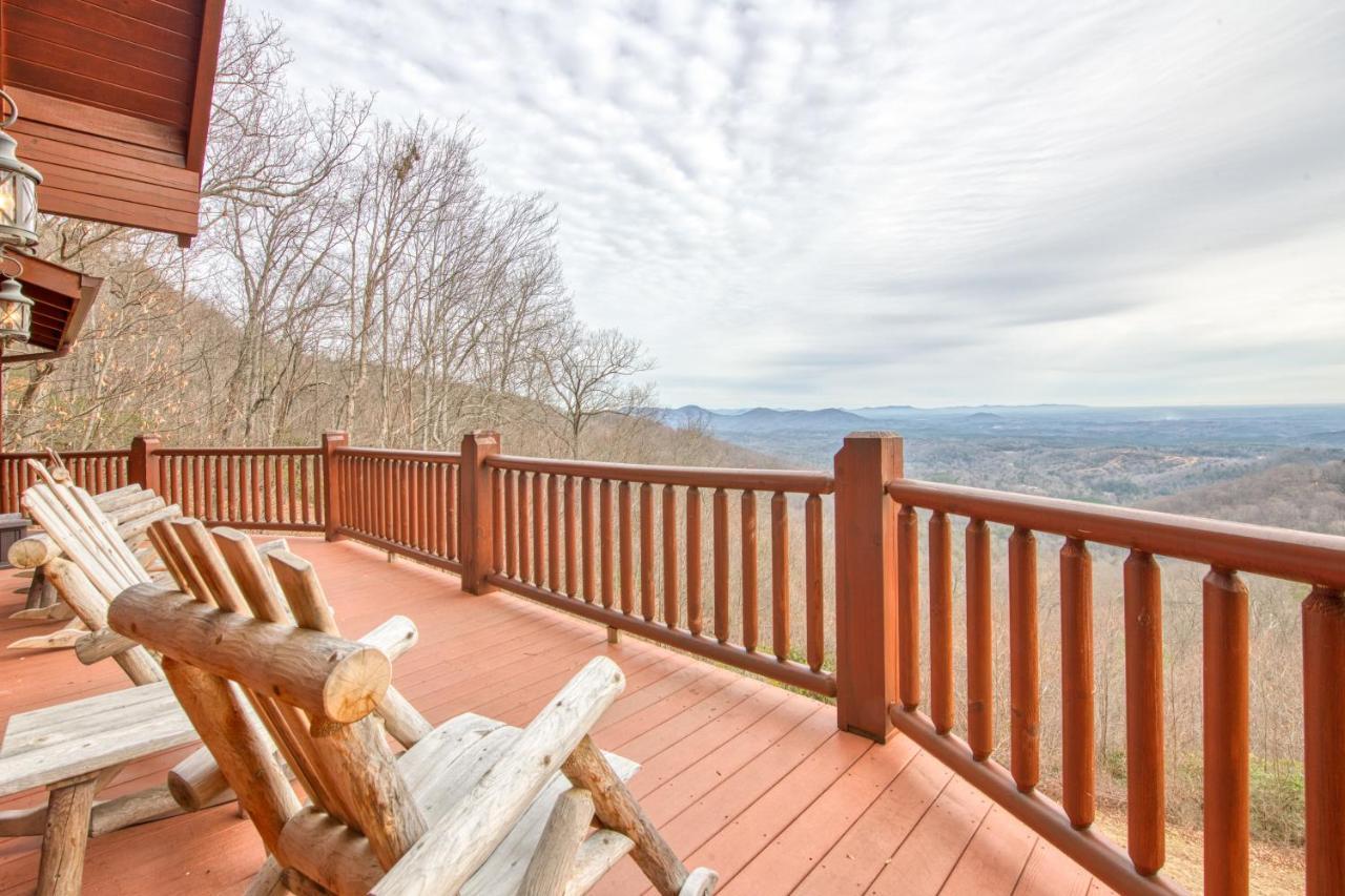 Hawk'S View Log Cabin Lake Lure Exterior foto