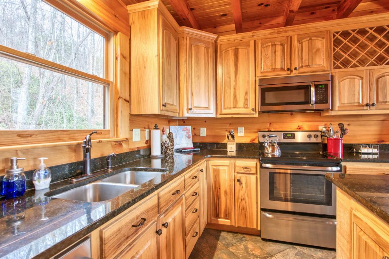 Hawk'S View Log Cabin Lake Lure Exterior foto