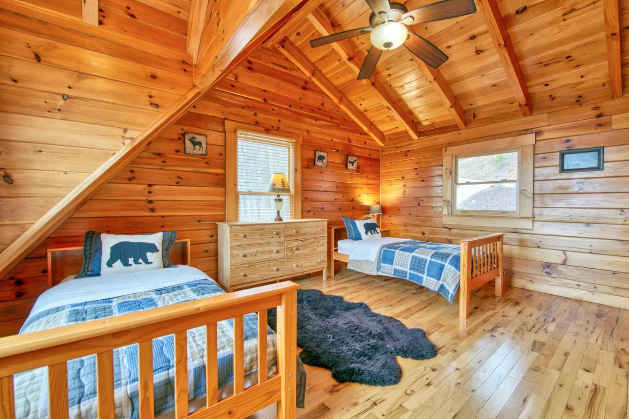 Hawk'S View Log Cabin Lake Lure Exterior foto