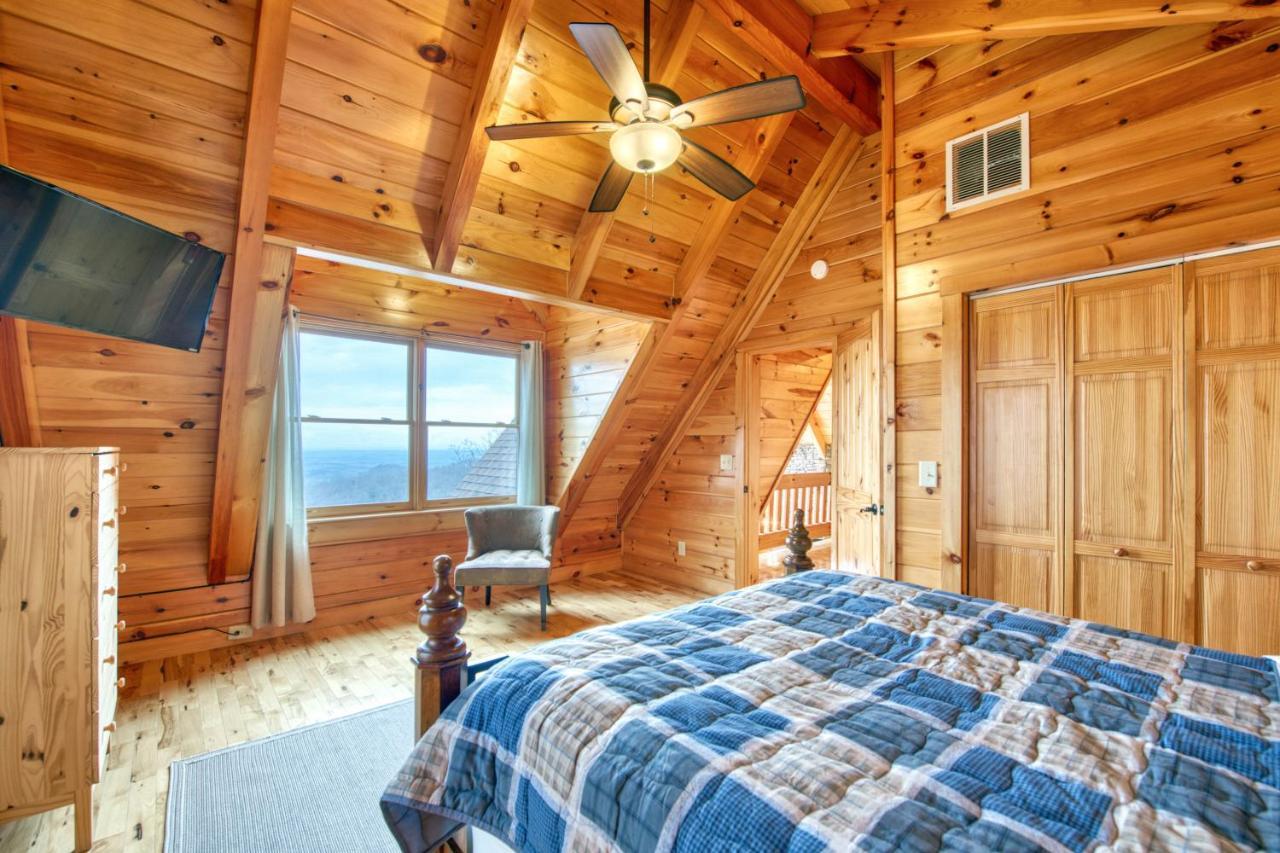 Hawk'S View Log Cabin Lake Lure Exterior foto