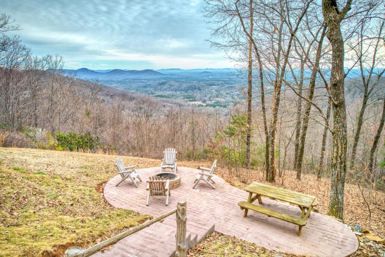 Hawk'S View Log Cabin Lake Lure Exterior foto