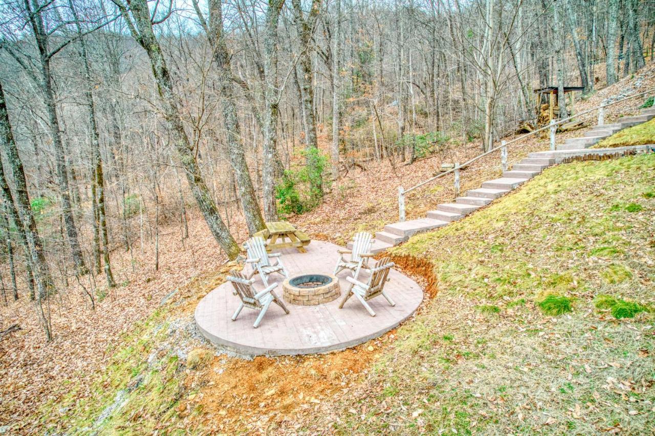 Hawk'S View Log Cabin Lake Lure Exterior foto