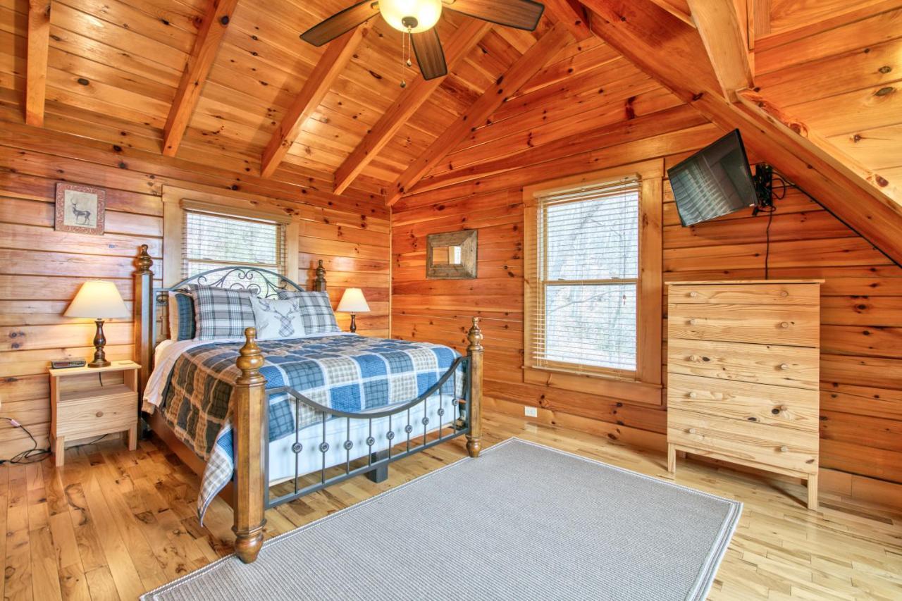 Hawk'S View Log Cabin Lake Lure Exterior foto