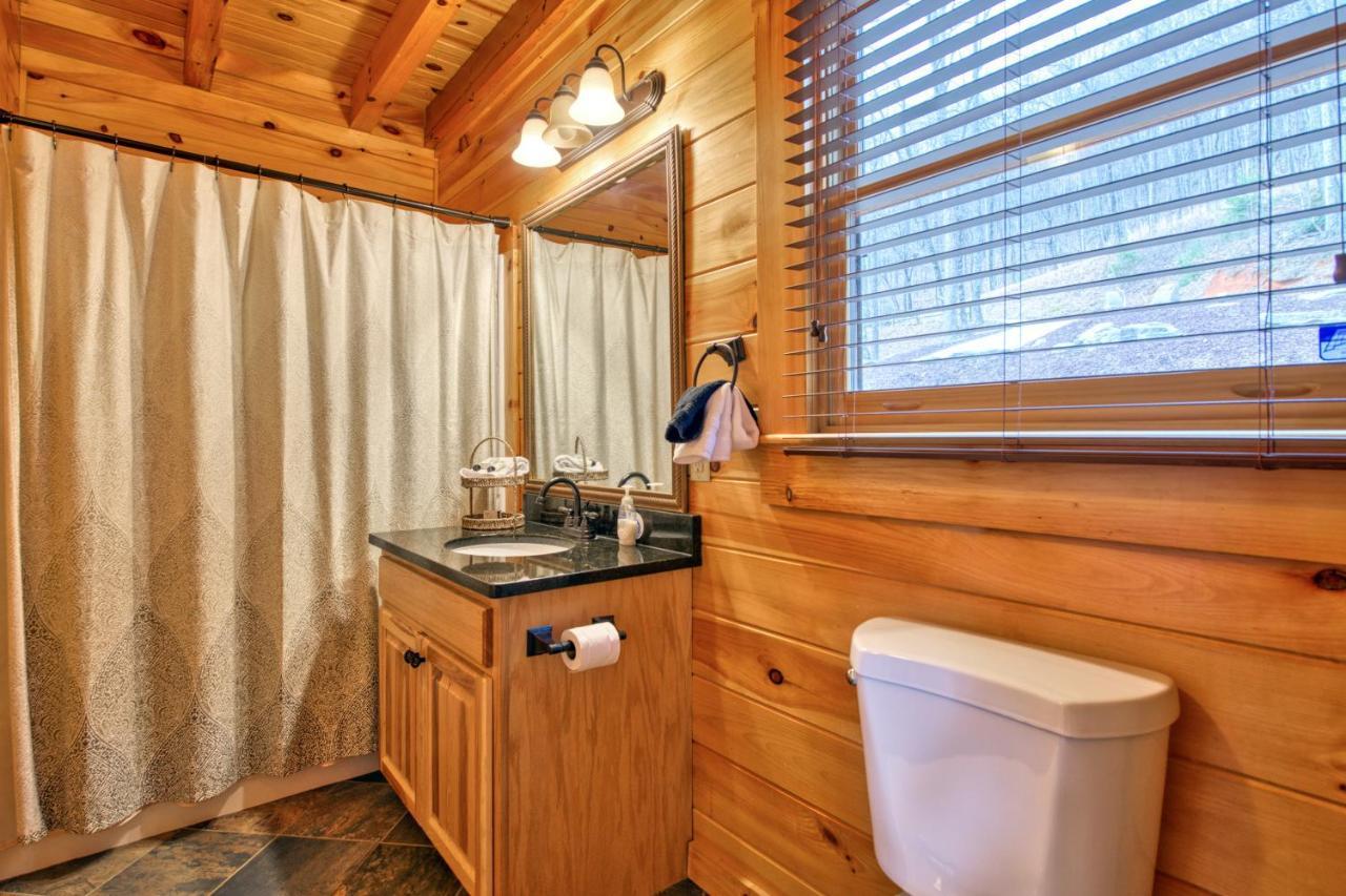 Hawk'S View Log Cabin Lake Lure Exterior foto