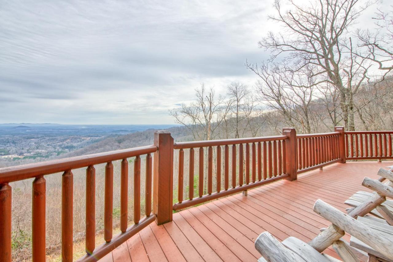 Hawk'S View Log Cabin Lake Lure Exterior foto
